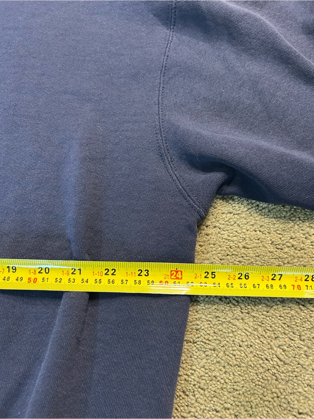 Vintage 90s London Husky Animal Nature Crewneck Sweatshirt Size XL Y2K Blue - Picture 4 of 5